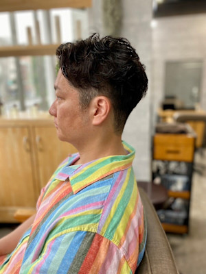 【soy-kufu】MEN'S HAIRショートマッシュパー