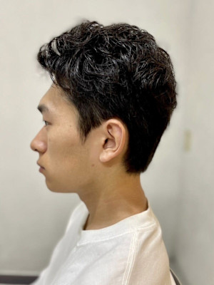 【soy-kufu】MEN'S HAIR束感ショートアッシュ