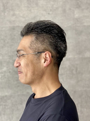 【soy-kufu】MEN'S HAIR束感ショートアッシュ