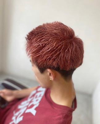 【soy-kufu】MEN'S HAIR束感マッシュパーマハ