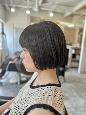 大人可愛い◎20代30代40代似合わせカットイメチェンボブヘ