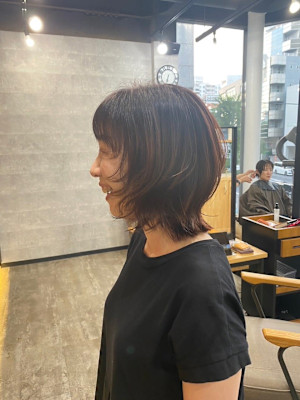 大人可愛い◎20代30代40代似合わせハッシュカットイメチェ