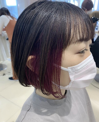 大人のインナーカラー