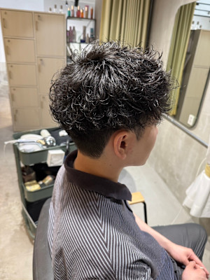 スパイキーショート/アクティブショート/ルーズパーマ