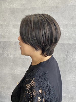 大人可愛い◎20代30代40代似合わせカットショートヘアイメ