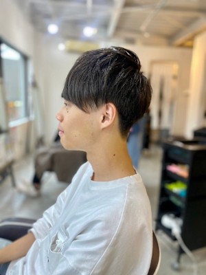 【soy-kufu】MEN'S HAIR束感ショートマッシュ