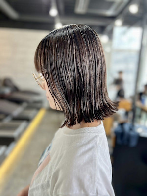 大人可愛い◎20代30代40代似合わせカットフルバングイメチ