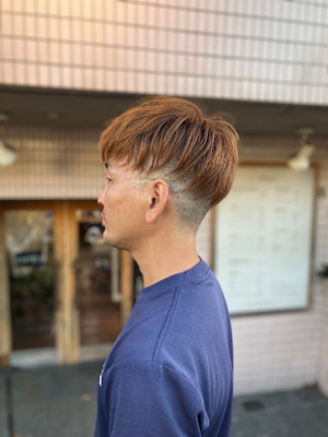 S'グラデ(マッシュ×ツーブロック×刈り上げ)