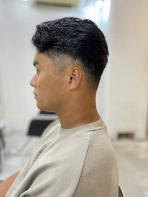 【soy-kufu】MEN'S HAIR束感アッシュブラック