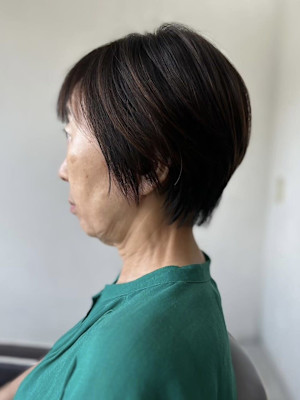 大人可愛い◎20代30代40代似合わせカットフルバングイメチ
