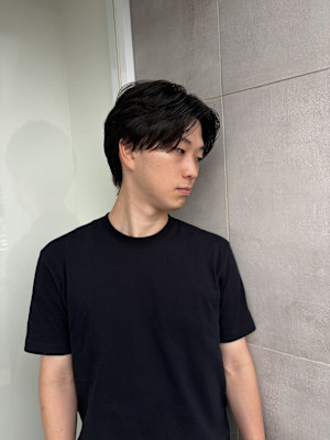 スタイリングしなくても決まるニュアンスパーマ