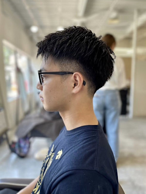 【soy-kufu】MEN'S HAIR束感アッシュブラック