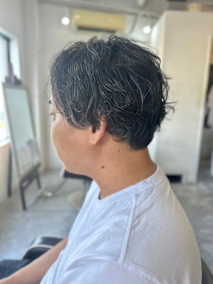 【soy-kufu】MEN'S HAIRアッシュブラックマッ