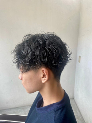 【soy-kufu】MEN'S HAIRアッシュブラックマッ