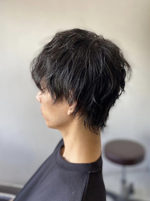 【soy-kufu】MEN'S HAIRアッシュブラック