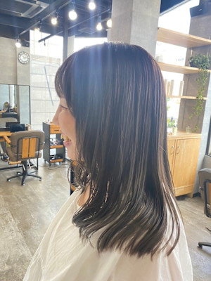 20代30代40代イメチェン似合わせカットフルバングミディア