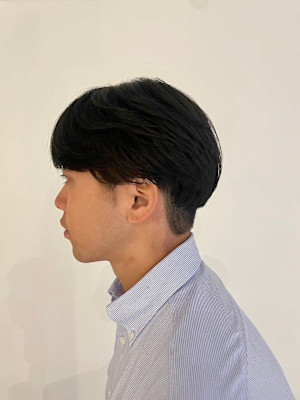 【soy-kufu】MEN'S HAIRアッシュブラックマッ