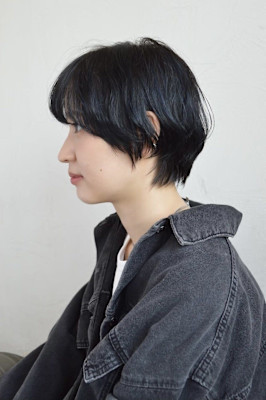 20代30代40代イメチェン似合わせカット黒髪マッシュショー