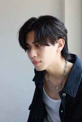 【soy-kufu】MEN'S HAIRアッシュブラックウル