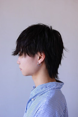 【soy-kufu】MEN'S HAIRアッシュブラックマッ