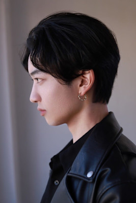 【soy-kufu】MEN'S HAIR束感アッシュブラック