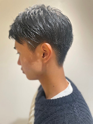 【soy-kufu】MEN'S HAIRショートヘアアッシュ