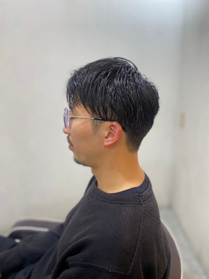 【soy-kufu】MEN'S HAIRアッシュブラックマッ