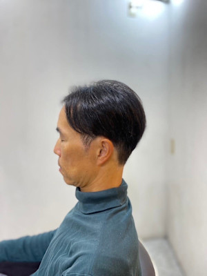 【soy-kufu】MEN'S HAIRアッシュブラックショ