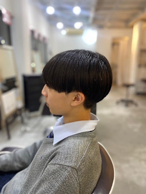 【soy-kufu】MEN'S HAIRアッシュブラックマッ