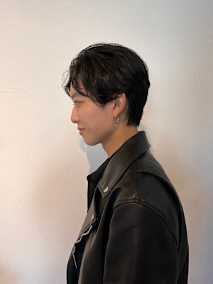 【soy-kufu】MEN'S HAIRアッシュブラックマッ
