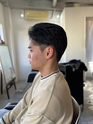 【soy-kufu】MEN'S HAIRアッシュブラックショ