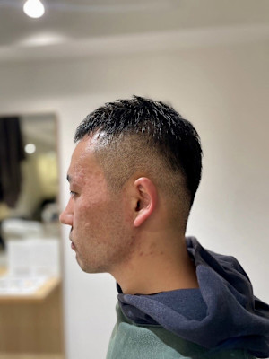 【soy-kufu】MEN'S HAIRアッシュブラックマッ