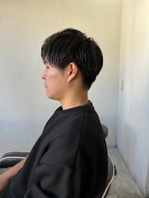 【soy-kufu】MEN'S HAIRアッシュブラックマッ