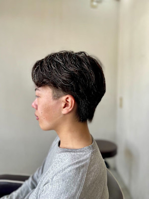 【soy-kufu】MEN'S HAIRショートマッシュパー