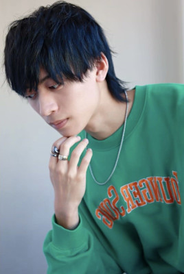 【soy-kufu】MEN'S HAIRマッシュウルフパーマ