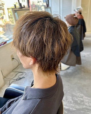 【soy-kufu】MEN'S HAIRマッシュパーマハイラ