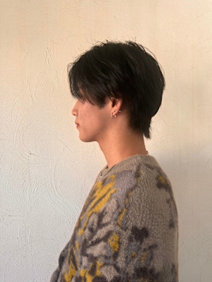 【soy-kufu】MEN'S HAIRマッシュパーマアッシ
