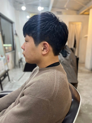 【soy-kufu】MEN'S HAIRマッシュショートアッ