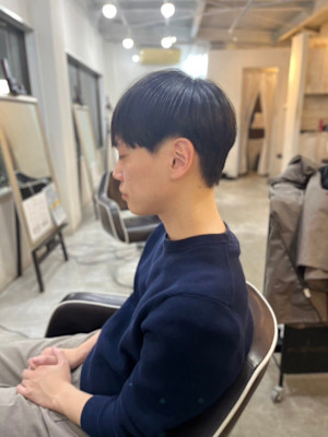 【soy-kufu】MEN'S HAIRマッシュヘアアッシュ