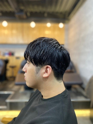 【soy-kufu】MEN'S HAIRアッシュブラックマッ
