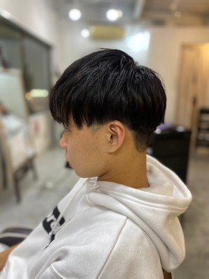 【soy-kufu】MEN'S HAIRアッシュブラックマッ