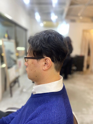 【soy-kufu】MEN'S HAIRアッシュブラックマッ