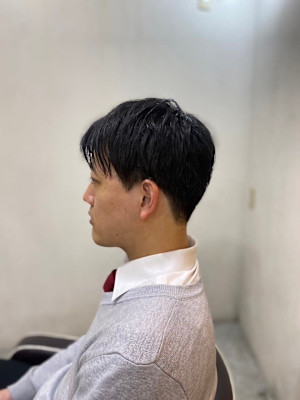 【soy-kufu】MEN'S HAIRアッシュブラックショ