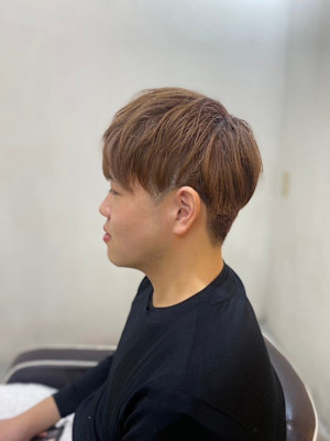 【soy-kufu】MEN'S HAIRハイトーンマッシュシ