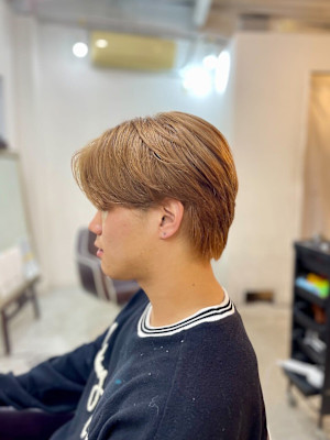 【soy-kufu】MEN'S HAIRアッシュブラックマッ