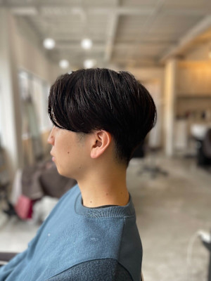 【soy-kufu】MEN'S HAIRアッシュブラックマッ