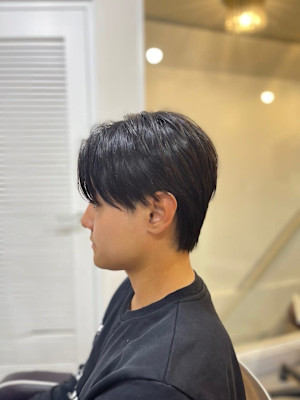 【soy-kufu】MEN'S HAIRアッシュブラックマッ