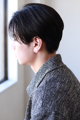 【soy-kufu】MEN'S HAIRマッシュパーマアッシ