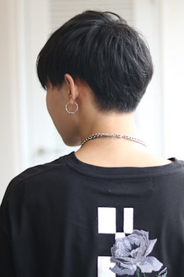 【soy-kufu】MEN'S HAIRアッシュブラックダー
