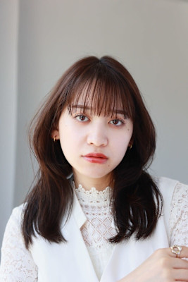 大人可愛い◎イメチェン似合わせカット◎セミディ